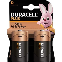 vendita online Batterie duracell plus d torcia - 1.5 v Batterie e Pile Duracell